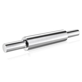 Stainless Steel Rolling Pin,Long Dough Roller for All Baking Needs