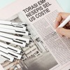 AIHAO Gel Pens, Black Ink 8ct Smooth Writing, Retractable Rollerball