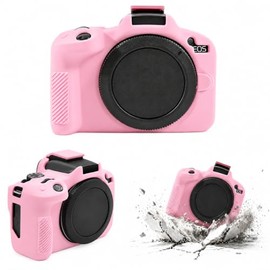 Funda para canon r50, funda para cámara Canon EOS R50, suave, resistente,ligera, diseñada específicamente para cámara Canon EOS R50, con recortes prec
