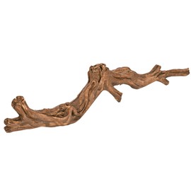 WTSOH Reptile Tank Habitat Accessory Reptile Forest Climbing Resin Branch Decoration Snake Climbing Branch Accessory for Snake Frog Chameleon Bearded Dragon (Brown, NS-145)