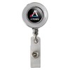 NASA Artemis Moon Logo Retractable Reel Chrome Badge ID Card