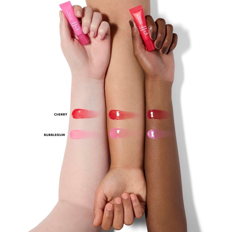 e.l.f. Squeeze Me More Lip Balm Duo Bubblegum & Cherry