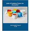 REUSABLE 12 PIECE SNACK GELATIN CUPS WITH LIDS