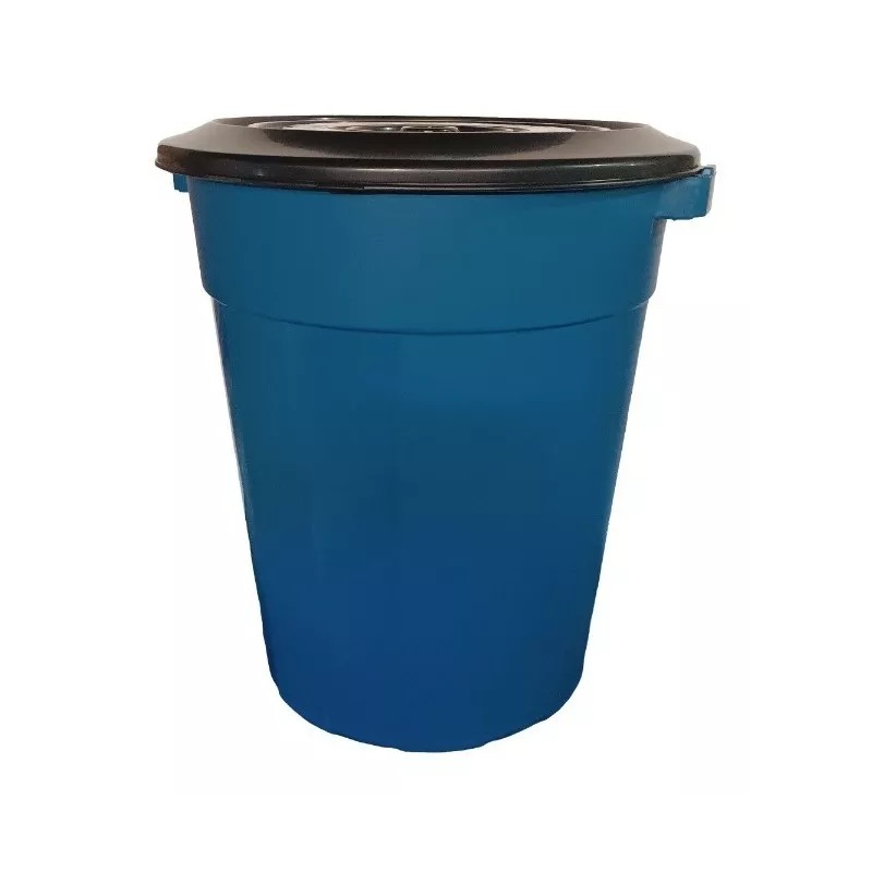 Boris 5 Cestos De Platico Con Tapa Capacidad 100 Litros