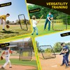 Dimples Excel Adjustable Baseball Softball Rebounder Net 4x4.5 FT with