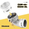Venussar Type DA Cam and Groove Hose Fitting, 90 Degree