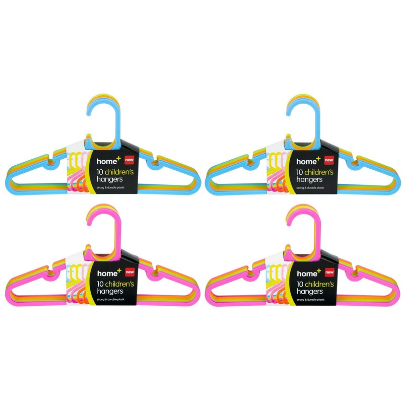 40 Pack x Children Coat Hangers for Clothes Kids Child