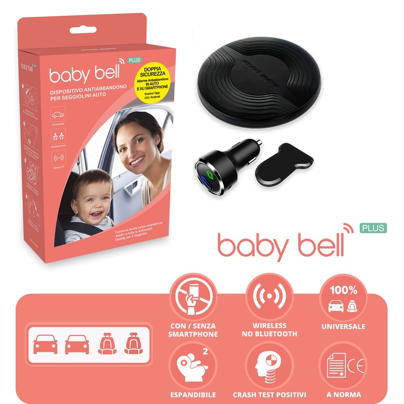Baby Bell Plus 100% Universal Expandable Car Seat - Works