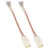 RED WOLF Door Speaker Wiring Harness Adapter 2 PCS Replacement