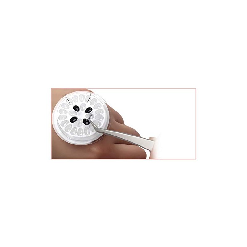 WOIWO 5 PCS Tattoo Glue Tray Transparent PVC Gasket With