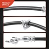 A-Premium Rear Driver Brake Hydraulic Hose Compatible with Select Subaru
