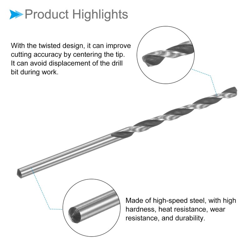 CoCud Micro Drill Bit 2.75 mm Drill Bit Diameter 70