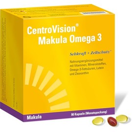 CentroVision Macula Omega-3 Capsules, Pack of 90