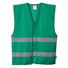 Portwest F474BGRL/XL Iona Vest, Regular, Large/X-Large, Bottle Green