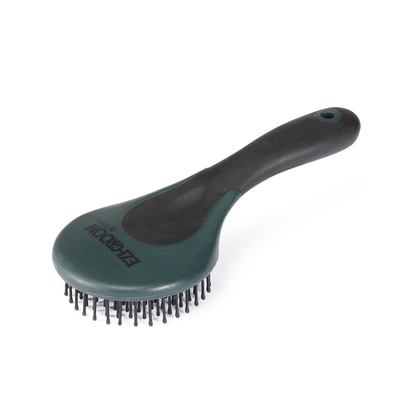 Shires 1366 Ezi-Groom Grip Mane & Tail Brush Lime Green