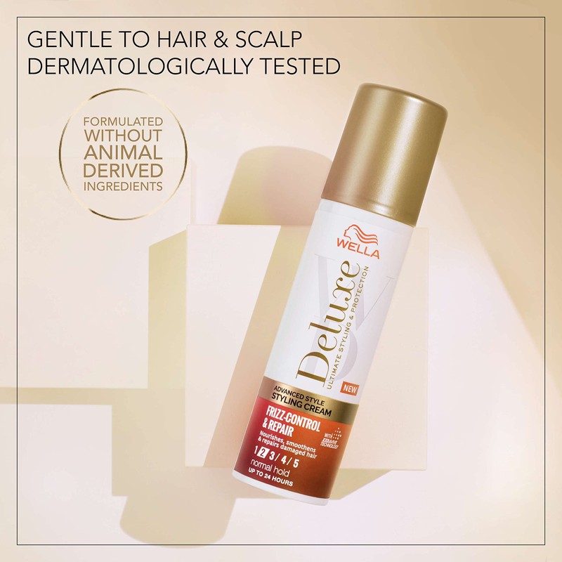 Wella Deluxe Frizz Control & Repair Styling Cream, 100ml