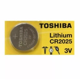 2x New Original Toshiba CR2025 CR 2025 3V LITHIUM BATTERY BR2025 DL2025 Watch