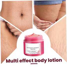 Crema para estrías de embarazo con aroma a rosa, 100g, 3 uds., crema hidratante de mantequilla para el vientre para el cuidado diario la piel, mejora 