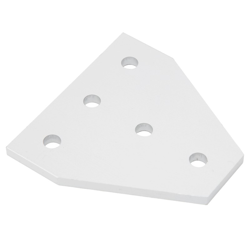 203040 T Shape Joining Plate Aluminium Alloy 5‑Hole Joint Bracket