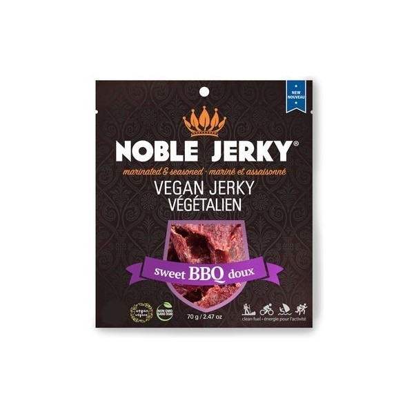 Noble Jerky Vegan Jerky Sweet BBQ 70g
