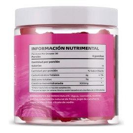 Creatina Monohidratada Gummies With Collagen Gomitas Fitness