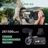 NBD Video Camera 4K 48MP Night Vision Camcorder Touch Screen