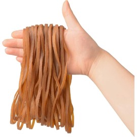 ZZJMCH Heavy Duty Trash Can Bands 12 Inch 10-Pack, Large Rubber Bands for 8-33 Gallon Cans, File Folders Home & Office Elastic Bands