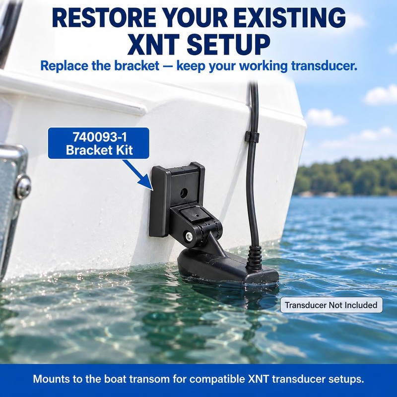 740093-1 7400931 Transducer Bracket Compatible with Humminbird XNT Transducers, MHX