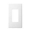 Leviton AWP0F-10W Wallplate for Renoir II Architectural Wall Box Dimmer,