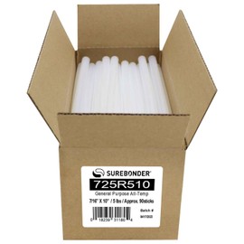 Surebonder 725R510 10-Inch All Temperature Glue Sticks, 90 Pieces | FPC Corporation (Surebonder)