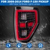 LED Tail Lights Assembly with Left and Right Sides Matte