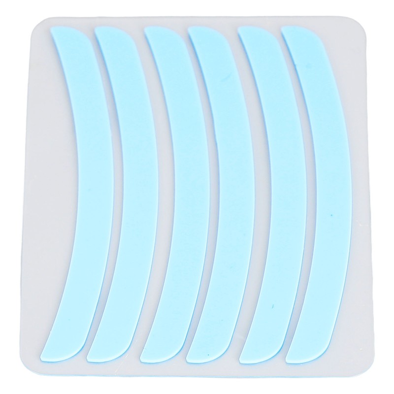 30 Pairs Silicone Eyelash Lift Curved Shape Reusable Soft Rods