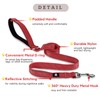 FURRYFECTION Reflective Dog Collar and Leash Set With Quick Release