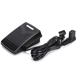 GLOGLOW Pedal de Control para Máquina de Coser, Control de Pie Multifuncional con Cable de Alimentación, Compatible con Múltiples Modelos