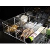 Addis Multi Compartment Clear Acrylic Make Up Cosmetic Craft Diy
