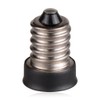 FINELED 12pcs LED E14 a E12 Adaptador Convertidor de lámpara,