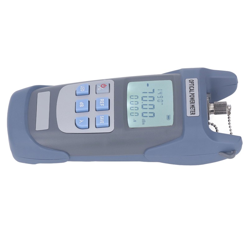 Optical Power Meter ABS Housing Auto Power Off 7 Test