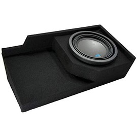 Compatible with 1988 1989 1990 1991 1992 1993 1994 1995 1996 1997 1998 Chevy CK Silverado Ext Truck Alpine S-W10D4 Type S Car Audio Subwoofer Custom Single 10" Sub Box Enclosure Package