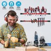 Rechabite 4 Pieces 24" Magnetic Tool Holder Strip, Red Magnet