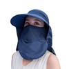Ksakura Women's Gardening Hat, UV Protection, Sun Visor, Farm Work