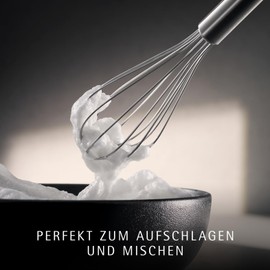 WMF Profi Plus Whisk Set of 3, Whisk Stainless Steel Partially Matte, Whisk, Whisk, Whisk, Dishwasher-Safe