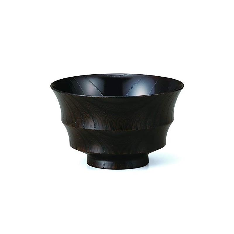 Yamanaka Lacquerware SX-0575 Wooden Cup with Cosmetic Box, 2.8 Keyaki,