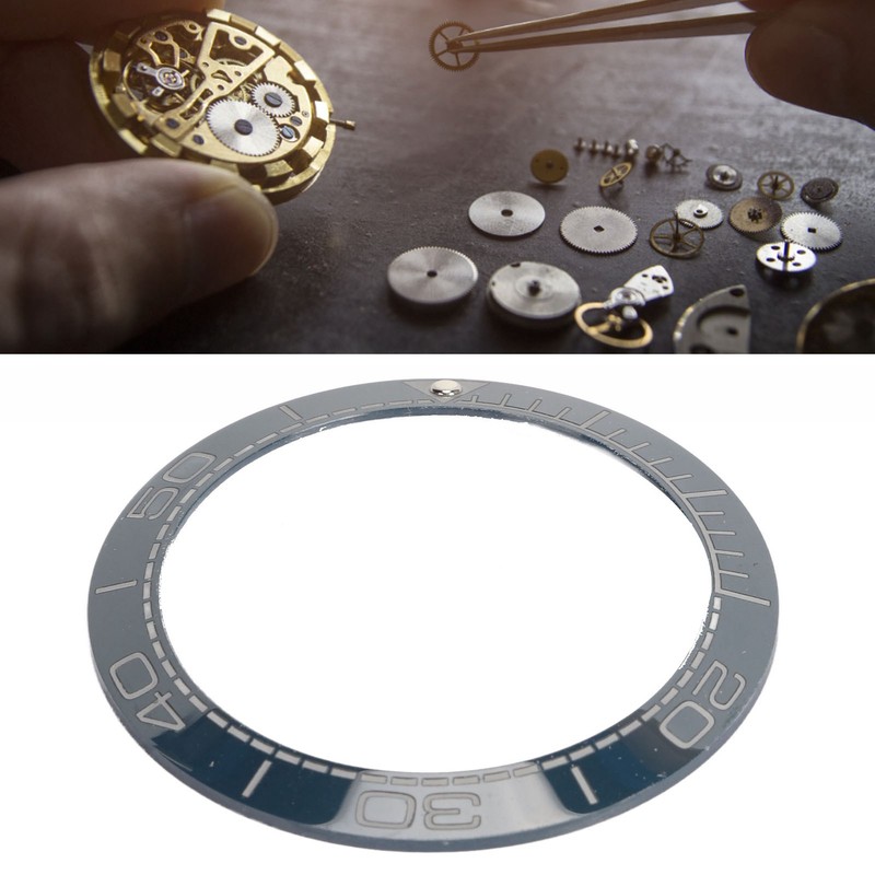 Ceramic Watch Bezel Ring Professional 41.5mm Watch Bezel Insert Replacement