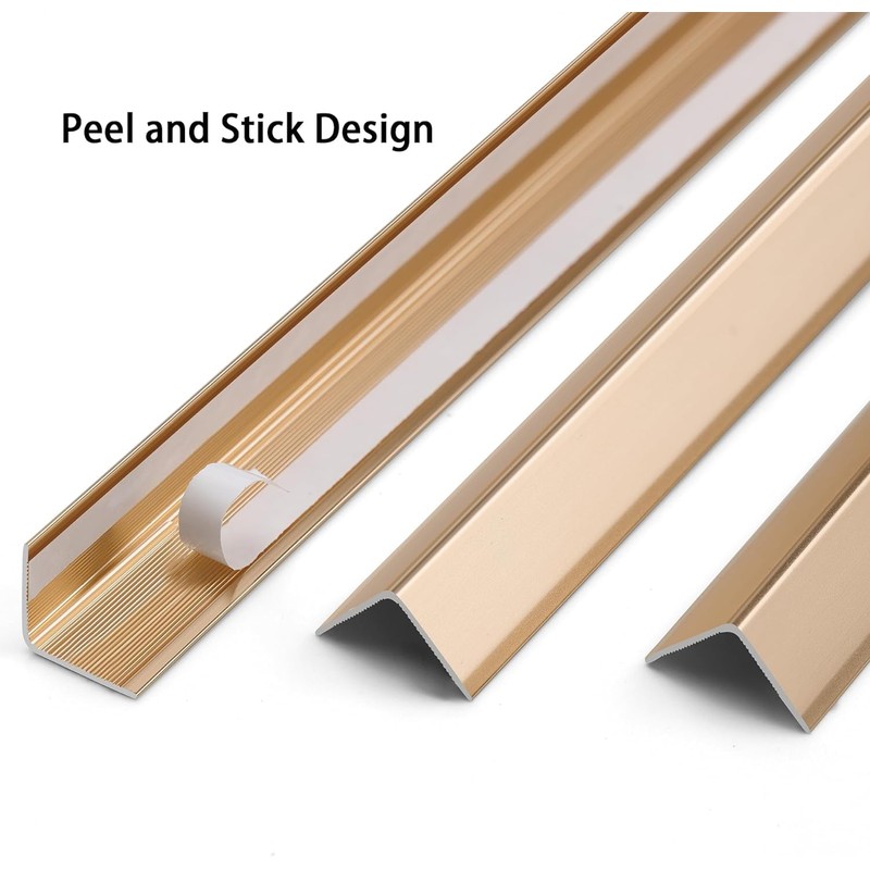 Gaahing Aluminum L Molding Corner Guards, Peel and Stick Trim