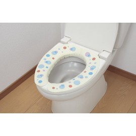 Sanko KI-08 Toilet Seat Cover Seat Cover Sheet Won't Slip Toilet Dot, Absorbs Just By Putting It Off