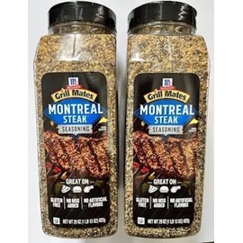McCormick 2 Pack McCormick Grill Mates MONTREAL STEAK SEASONING 29oz each, 58 Oz Total