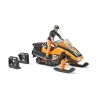Bruder Orange Snowmobile Toy Vehicle 1 16 Scale Indoor Outdoor