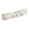 Keyboard Keycaps Retro Grey White 122 Keys PBT Theme Keycap