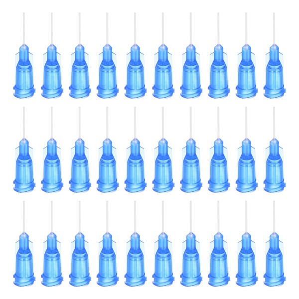 sourcing map 100 Pcs 22G Plastic Dispensing Needles With Luer