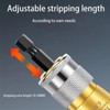 Wire Twisting Tool, Cable Stripper and Twister with 1/4 Inch